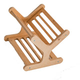 Book holder wooden touch