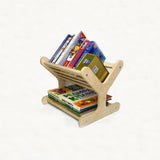 Book holder wooden touch
