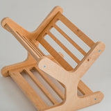 Book holder wooden touch