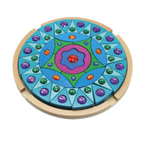 Puzzle Color Solid Wood Mandala