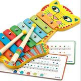 Cat-shaped Xylophone