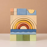 Sunset Building Blocks